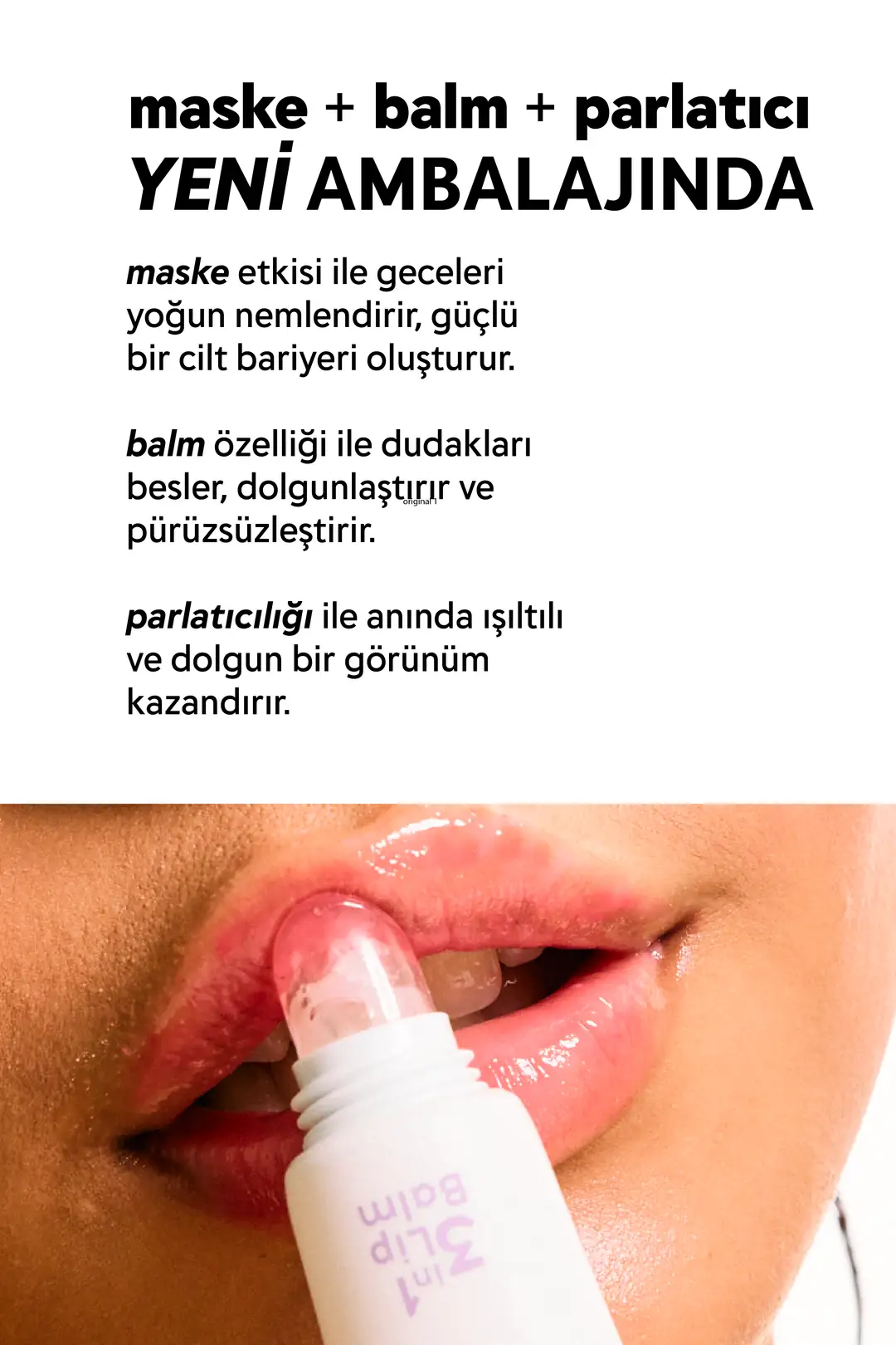 3in1 Lip Balm - Original - Image 6
