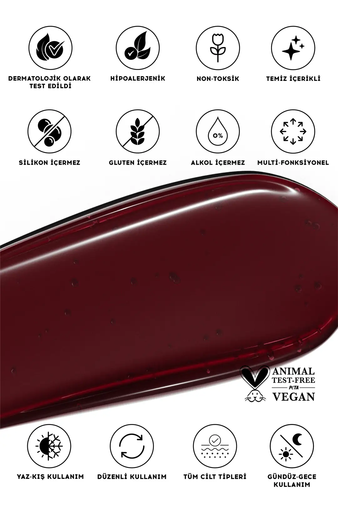 3in1 Lip Balm - Black Cherry - Image 7