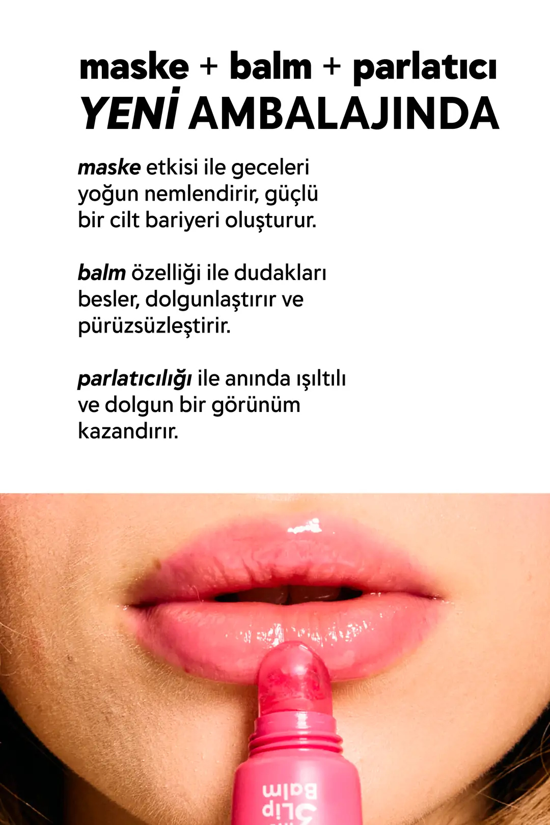 3in1 Lip Balm - Bubblegum - Image 6
